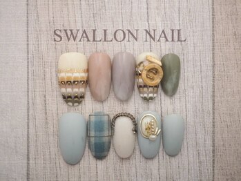 スワロンネイル(SWALLON NAIL)の写真/【繊細アートからトレンドアートまで♪!】模写や繊細アート・キャラクターもOK☆気軽に相談してみて◎