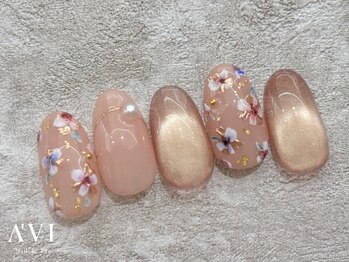 フラワーネイル