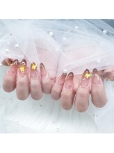 シュシュ(Chou Chou)/ブラウングラデーション