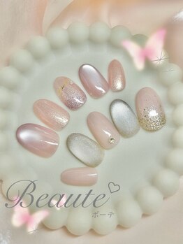 ボーテ(beaute)の写真/【50種類から選べる定額デザイン¥5470/¥7470/¥8470】色替えOK!自分好みのカラーとデザインで理想の指先に♪