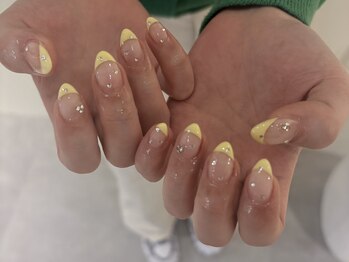 フレンチネイル　パラジェル