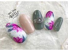 ネイルサロン クイル(QUILL)/４月花アート（３）