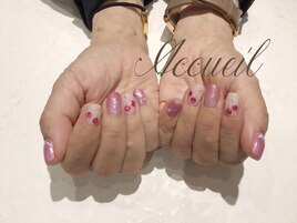 さくらんぼネイル