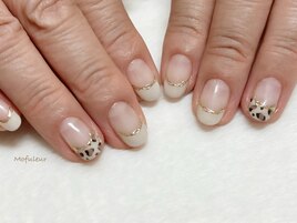 ヒョウ柄とフレンチ
