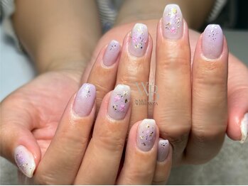 ネイルズ ウィスブランカ(Nails wisBlanca)/ドライフラワーチークネイル神戸