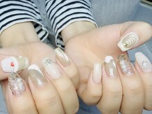 イリー(ily)/クリスマスネイル　パラジェル