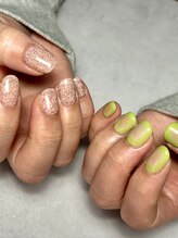 mjuk. 【ミューク】《ネイル/ワンカラー/マグネット/フィルイン》/定額デザイン