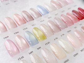 粒子サイズ様々マグネットネイル