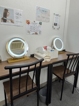 癒し～ぷ 熊本店/メイクアップスペース