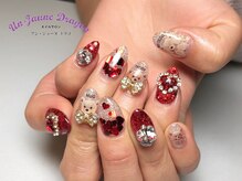 アン ジョーヌドラゴ/【自爪ネイル】くまネイル