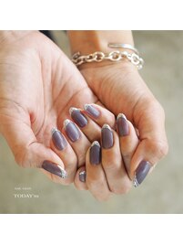 ミラーデザインネイル