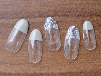 イルソーレネイル(ILSOLE NAIL)/シェルストレートフレンチ