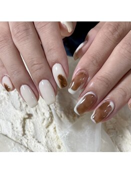 プチナノ(petitnano)/ニュアンスorフレンチネイル