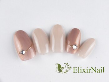 エリクサーネイル 池袋(Elixir Nail)/定額a シンプル/クーポン使用