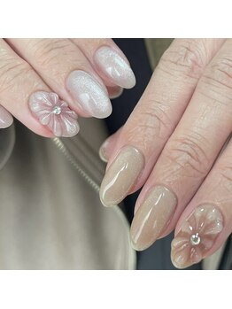オーシャンネイル 栄店(Ocean Nail)/magnet×flower..