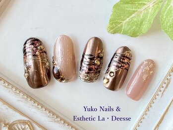 ユウコネイルズアンドエステティック ラ デェス(Yuko Nails & Esthetic La Deesse)/プラチナコース(定額制)¥9500
