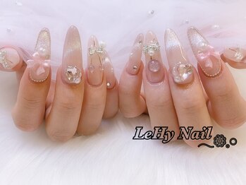 レヒネイル(LeHy nail)/ワンホン×さくらんぼネイル