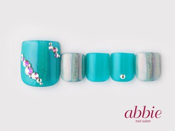 ネイルサロンアビー 北千住店(abbie)/ユニコーンビジュー　￥12243