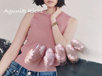 【フラワーネイル】