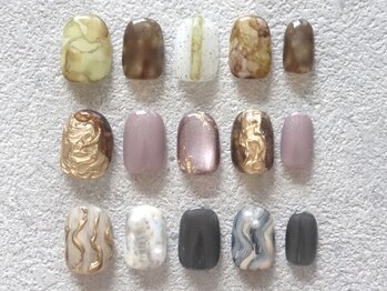 モンドール(MONT D'OR)の写真/独特だけど癖になるニュアンス感★【トレンドセレクト¥7500(6本アート)】色混ぜ&アシメOK/立体デザインも◎