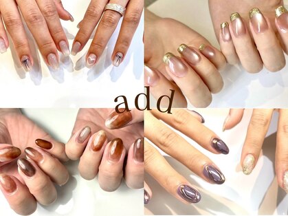 アッド(add)の写真