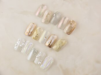 ケーネイルアトリエ もみじヶ丘店(K nail atelier)の写真/【完全定額制★持ち込みなし】K nail atelierならではのオリジナルデザインをご提案!オフケア込み☆