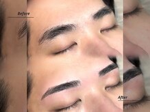 アンノウン 東梅田店(Unknown.)の雰囲気（#お客様の骨格に合わせた眉毛のデザインで清潔感◎[メンズ/美眉]）