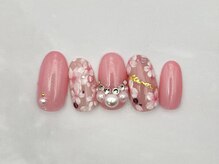 シード(Seed)/季節限定春ネイルさくら 12000円