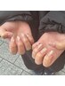 ☆オフ無☆ ジェルネイル &nbsp;hand 画像持ち込みアート4本 ￥6.900→￥5.900