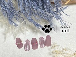 3.4月定額B/花ネイル