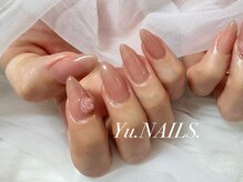 ユーネイルズ 恵比寿(Yu.NAILS.)/薔薇◎美爪スキンワンカラー