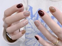 モアグラム 大宮東口店(More Glam)/秋ネイル持ち込み