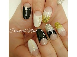 ラメフレンチスカルプ