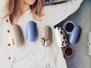 ネイルサロンアンドスクール ノーブル(noble)/春カラーオフィスデザイン