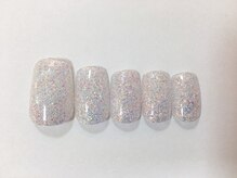 ワンカラージェルネイルショップ イオン新潟東店/ワンカラー　ゴールド