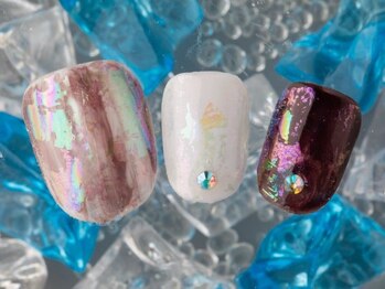 ラヴィネイル 京都駅前店 クレア(La Vie Nail claire)/オフ込定額フットジェル