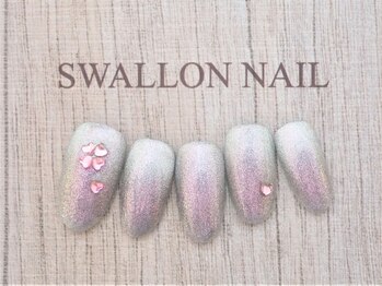 スワロンネイル(SWALLON NAIL)/3月、４月　定額ネイル★