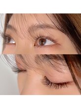 グラマラス アンジェアイ フレスポ富沢店(glamourous×ange eye)/ブラウンエクステ_01