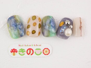 ネイルサロン きのこ/選べるデザインMコース