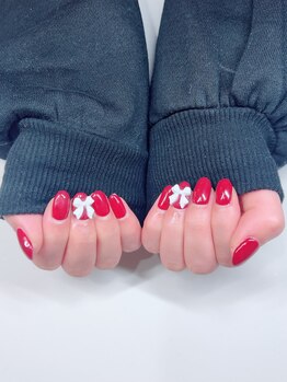 カーティシー(COURTESY)/【AKIHO】ボルドーネイル