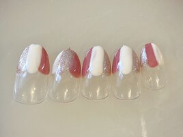 ニュアンスフレンチネイル