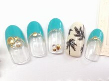 ネイルサロン トリック(Nail Salon TRICK)/ヤシの木ネイル