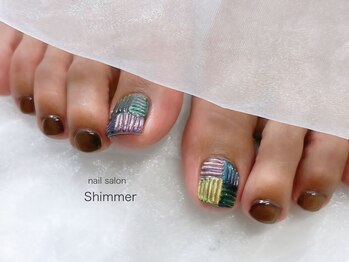 シマー(Shimmer)/フット秋マグネット