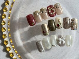 クリスマスネイル