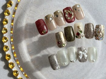 クリスマスネイル