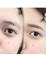 チル アンド アイ 船橋駅前店(Chill&Eye)/美眉スタイリング/BeforeAfter