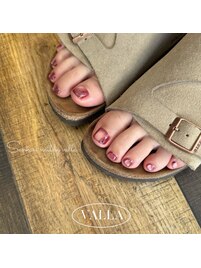 韓国発VALLANAILフットネイル