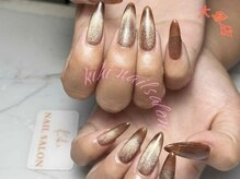 キヒ 大塚店(Kihi)/秋ネイル/ブラウン/カフェラテ