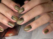 ヘアーアンドメイク アース 高崎店(HAIR＆MAKE EARTH)/カーキニュアンス　￥12500