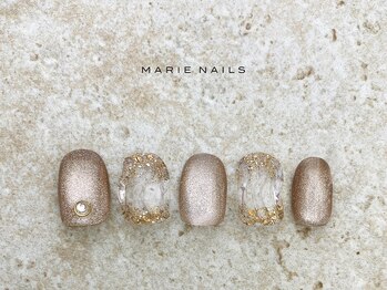 マリー ネイルズ いわきラトブ店(MARIE NAILS)/定額7,700円税込 1211d